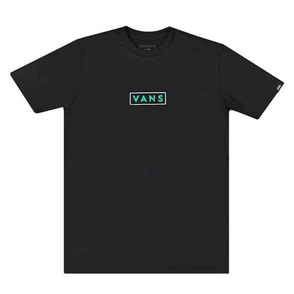Camiseta Vans Easy Box Black/Blue