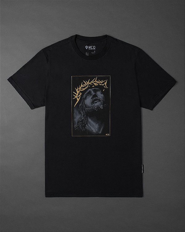 Camiseta Mcd Regular Cristo Black