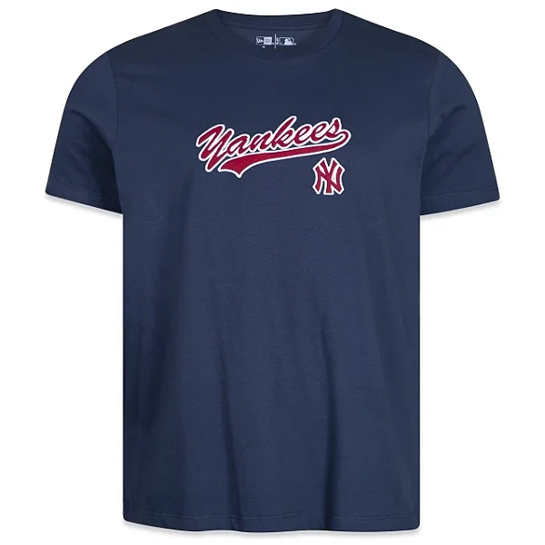 Camiseta New Era Hip Hop Origens New York Yankees Marinho