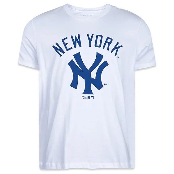 Camiseta New Era Core New York Yankees White