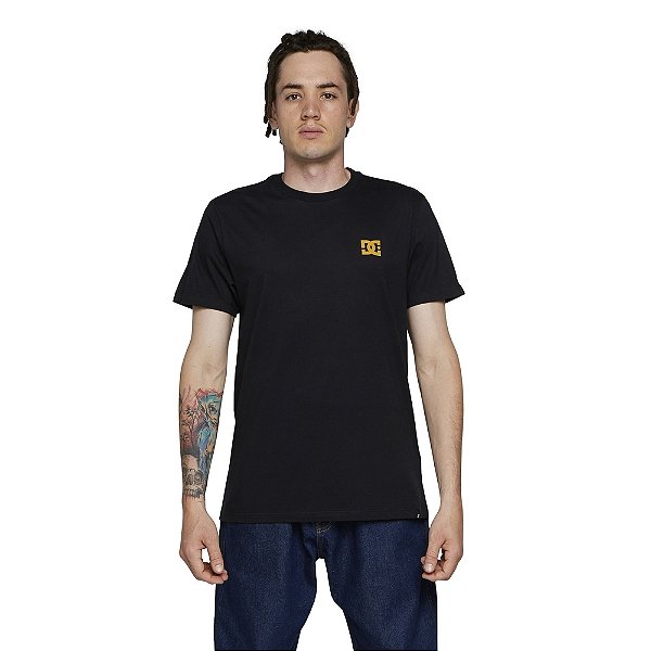 Camiseta Dc Shoes Backstripe Black