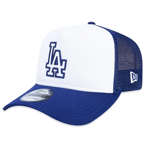 Boné New Era Aba Curva Core Los Angeles Dodgers Whidry Branco