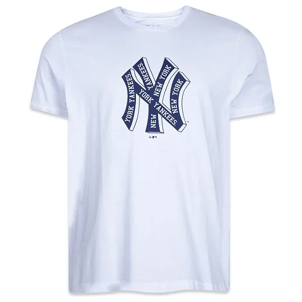Camiseta New Era Core New York Yankees White