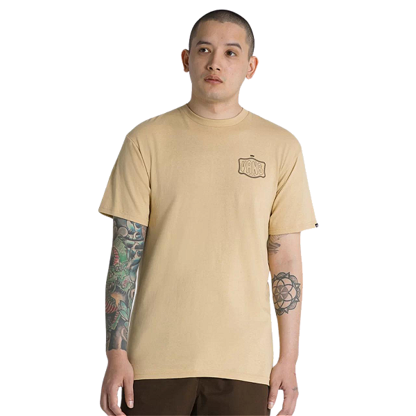 Camiseta Vans Pawn Shop Ss Taos Taupe Kaki