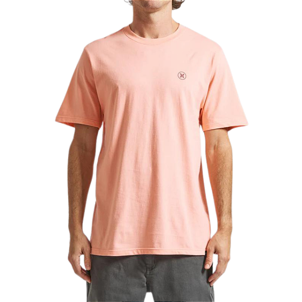 Camiseta Hurley Silk Mini Icon Rosa Claro