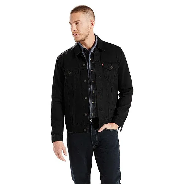 Jaqueta Levis Jeans Masculina Adulto Black