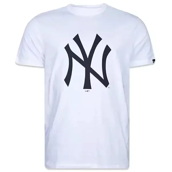 Camiseta New Era Logo New York Yankees White