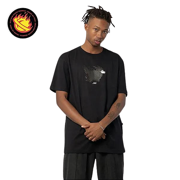 Camiseta Lost Sheep On Fire Black