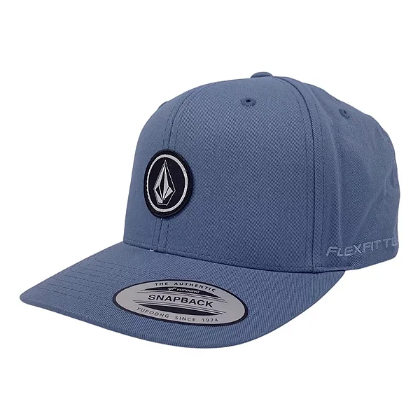 Boné Volcom Quarter Importado Niagara Azul