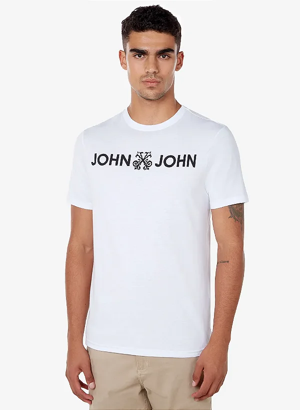 Camiseta John John Estampa Jj Basic White