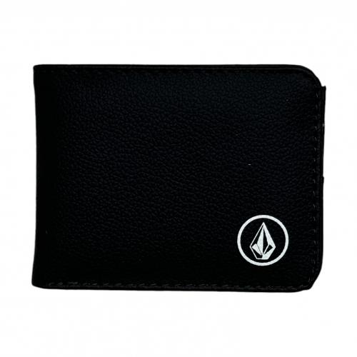 Carteira Volcom Circle Stone Black