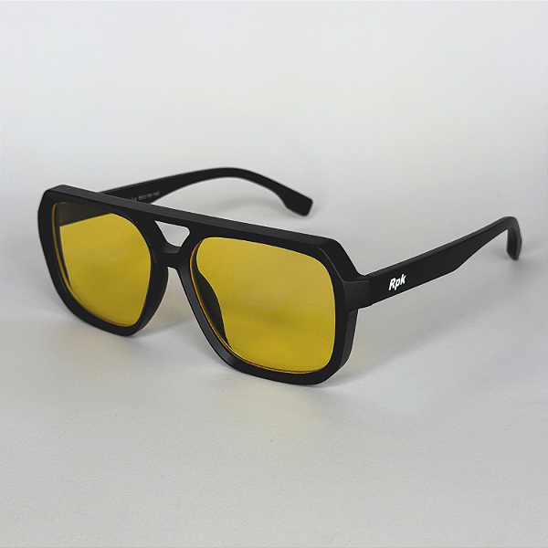Óculos Rpk Premium Raylite Black Matte Yellow