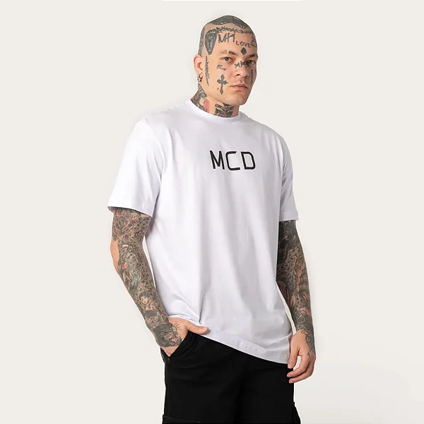 Camiseta Mcd Regular Classic Centro White