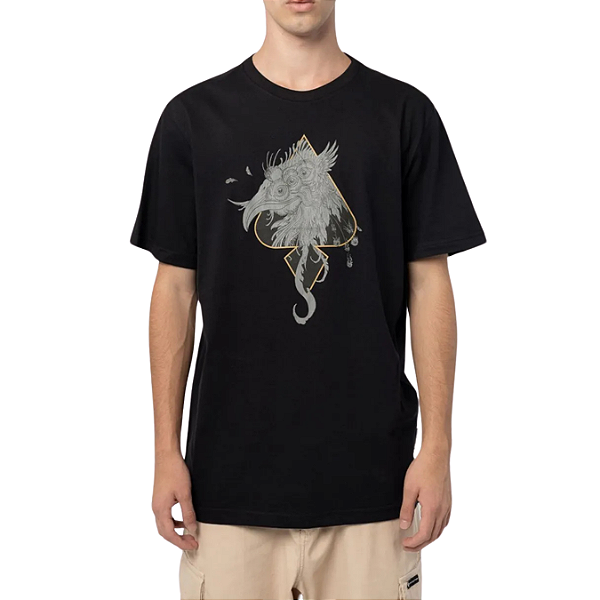Camiseta Mcd Regular Espada Passaro Bailon Black