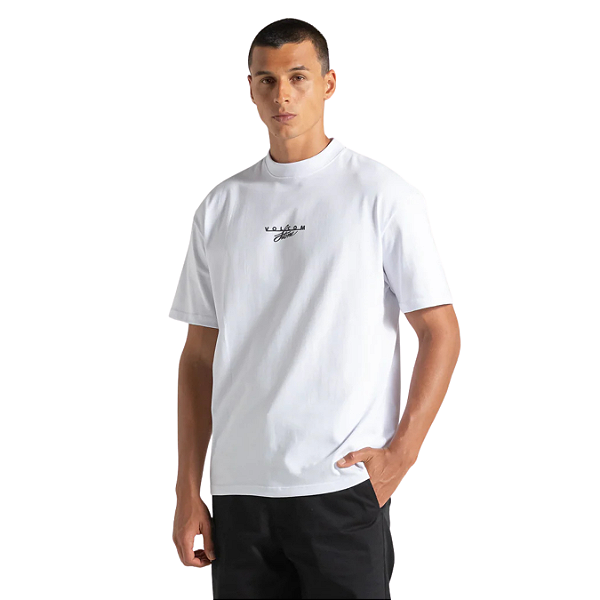 Camiseta Volcom Silk Mc Comfort Air Cooled White