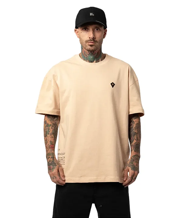 Camiseta Mcd Box-Fit Anjo Areia