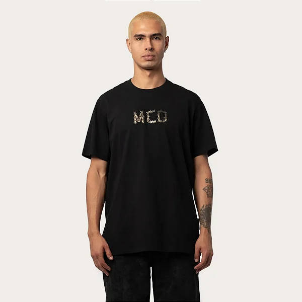 Camiseta Mcd Regular Espinho Black