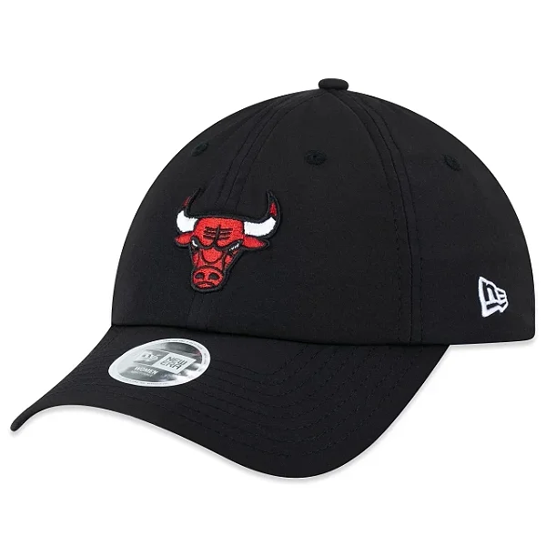 Boné New Era Dat Hat Open Back Chicago Bulls Black