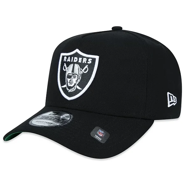 Boné New Era Aba Curva Las Vegas Raiders Black Green