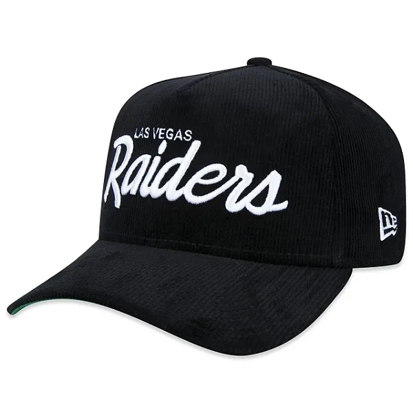 Boné New Era Aba Curva Las Vegas Raiders Core Black