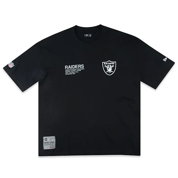 Camiseta New Era Las Vegas Raiders Institutional Style Black