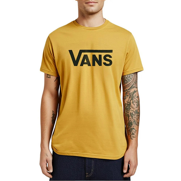 Camiseta Vans Classic Ss Harvest Gold