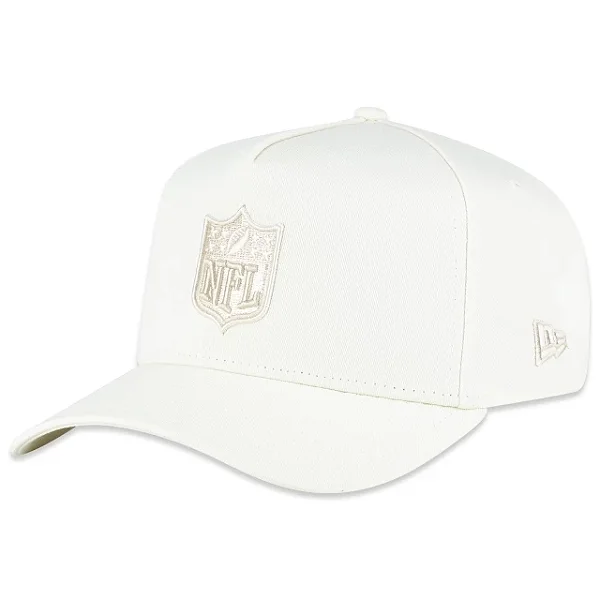 Boné New Era Aba Curva Institutional Style Nfl Off White