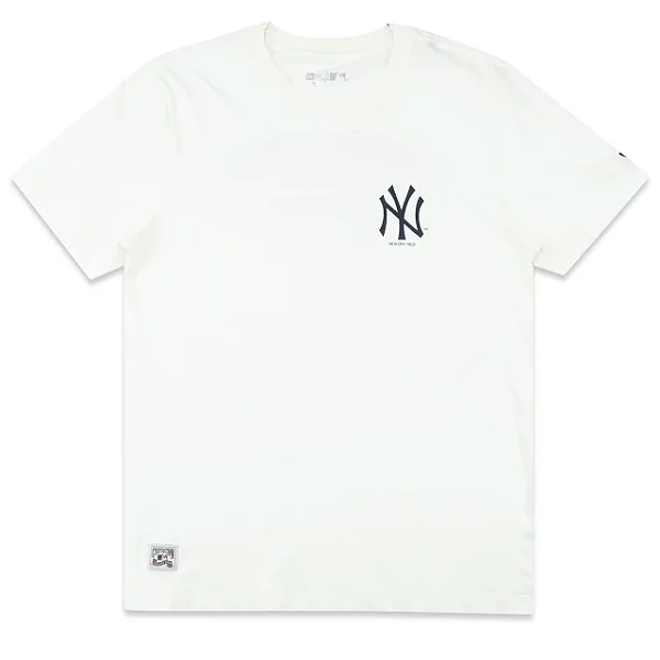 Camiseta New Era New York Yankees Core Off White