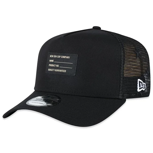 Boné New Era Aba Curva Trucker Core Black