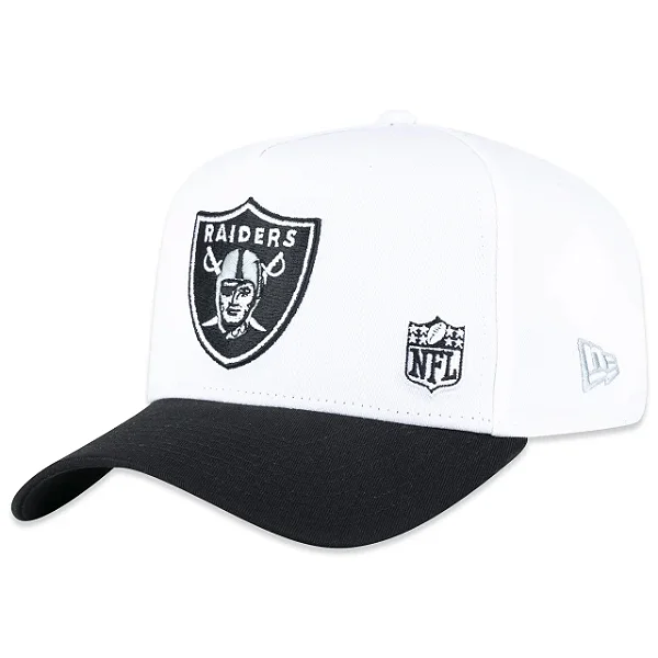 Boné New Era Aba Curva Las Vegas Raiders Style White