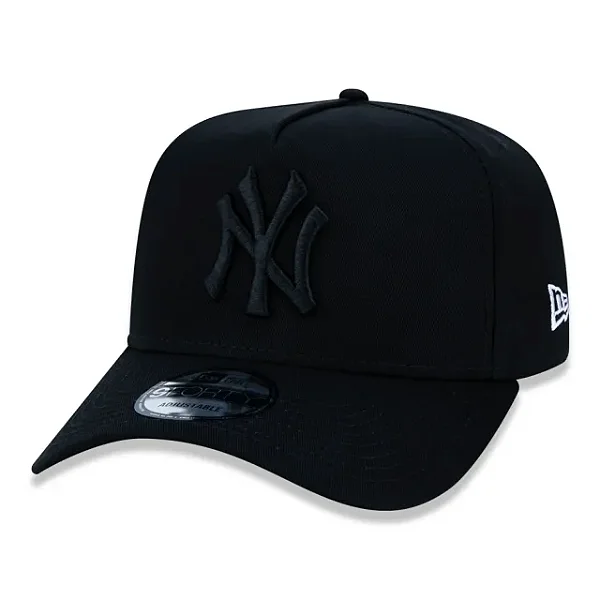 Boné New Era Aba Curva New York Yankees Black