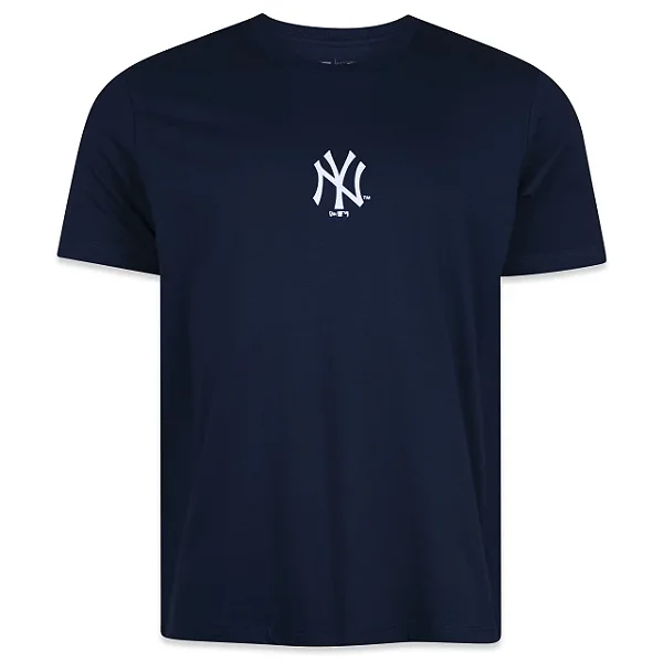 Camiseta New Era New York Yankees Basica Marinho