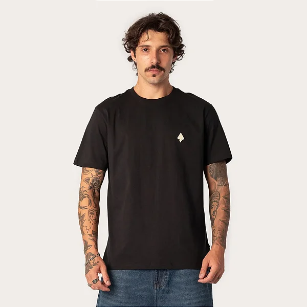 Camiseta Mcd Regular Caveira Black