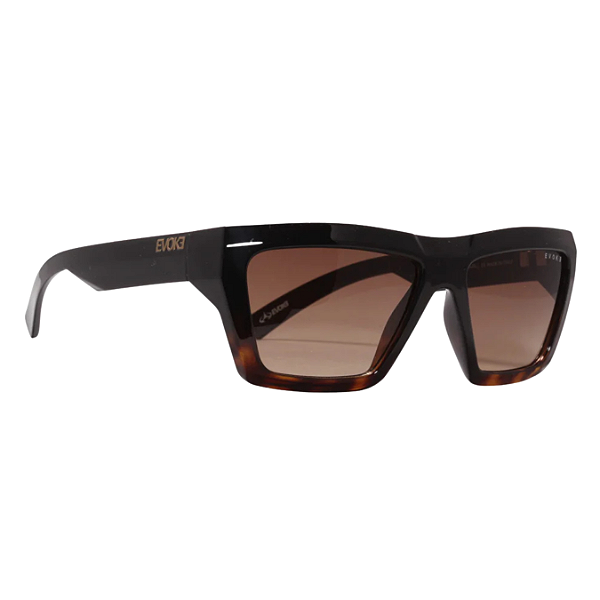 Óculos Evoke Outlaw Big A21 Black Turtle Gold Brown Gradient