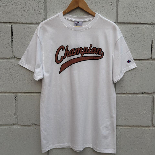 Camiseta Champion Mc Swoosh Off White