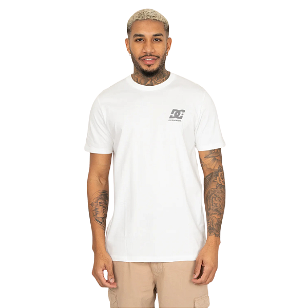 Camiseta Dc Shoes Palletline White