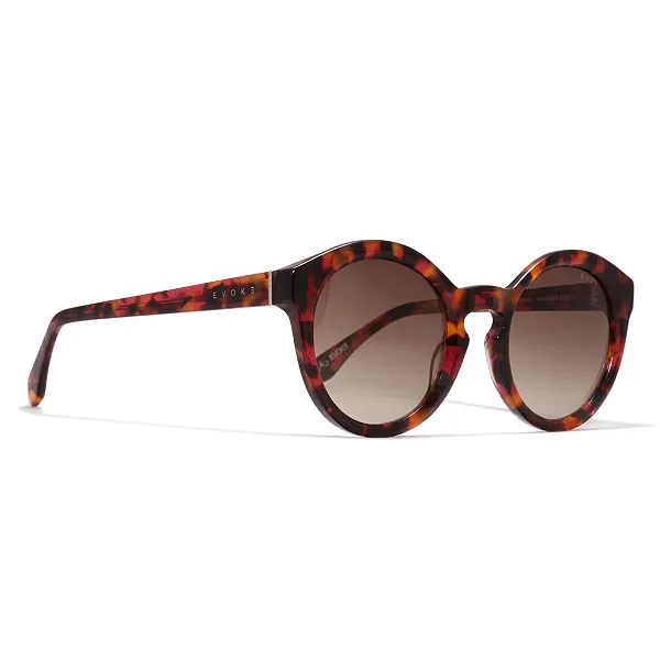 Óculos Evoke Evk 47 G21 Demi Ambar Gold Brown Gradient