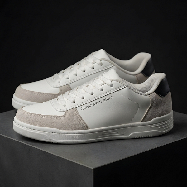 Tênis Calvin Klein Jeans Court Calvin Klein Jeans White