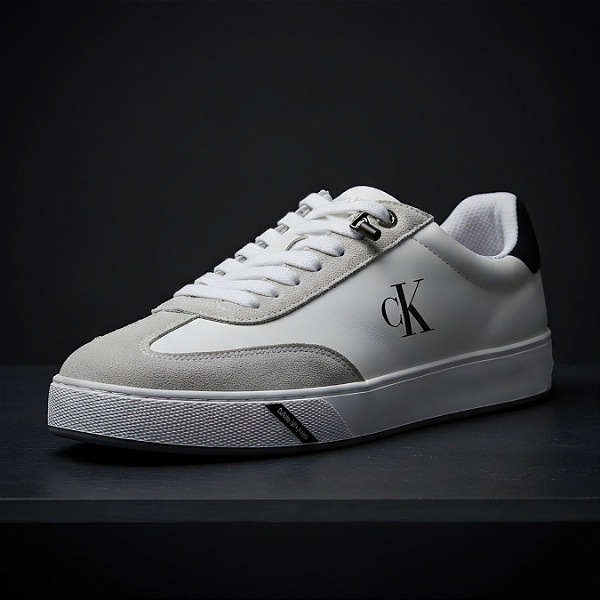 Tênis Calvin Klein Jeans Palito Ck White