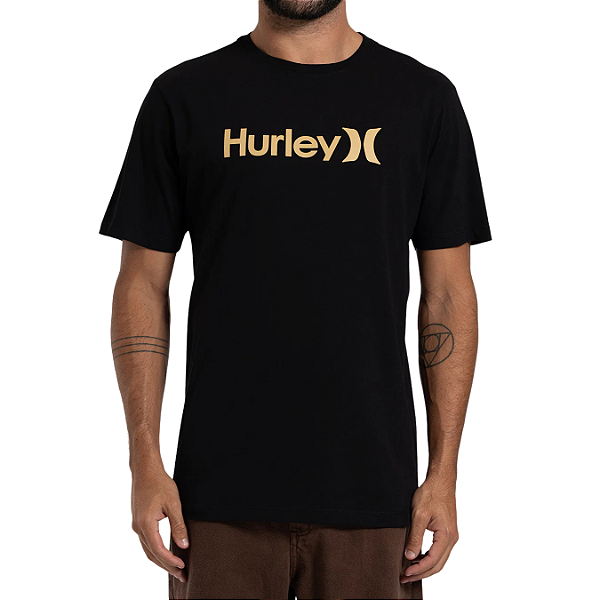 Camiseta Hurley Silk Oeo Solid Black