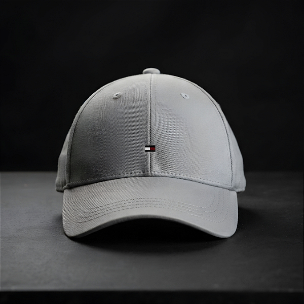 Boné Tommy Hilfiger Classic Cinza