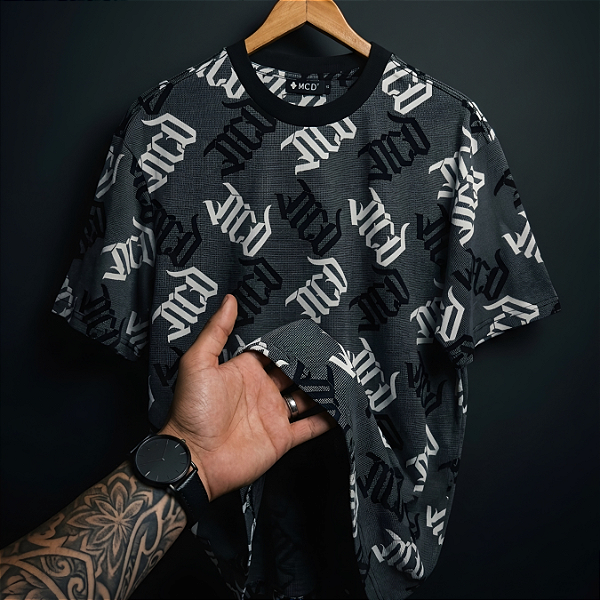 Camiseta Mcd Especial Digital Caligraffiti Black