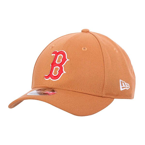 Boné New Era Aba Curva La Gorra Boston Red Bege