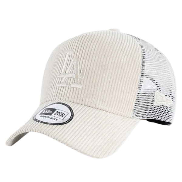 Boné New Era Aba Curva Los Angeles Dodgers Bege