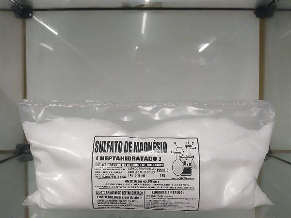 Sulfato de Magnésio 1/Kg  Comercial