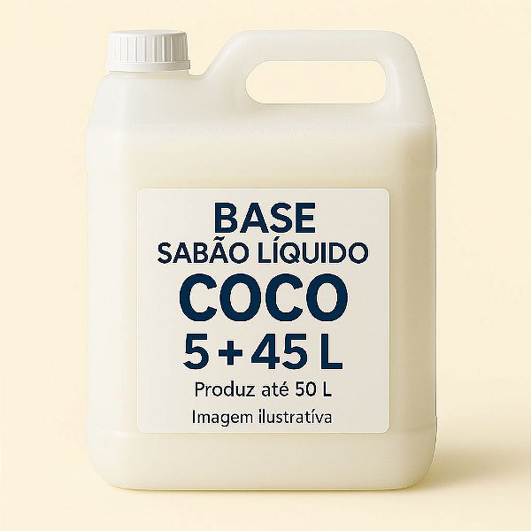 BASE SABÃO LÍQUIDO COCO 5+45 L