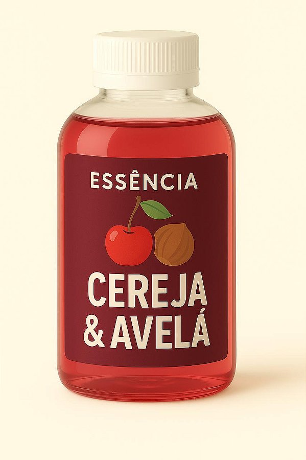 ESSÊNCIA CEREJA & AVELÃ 100ml.