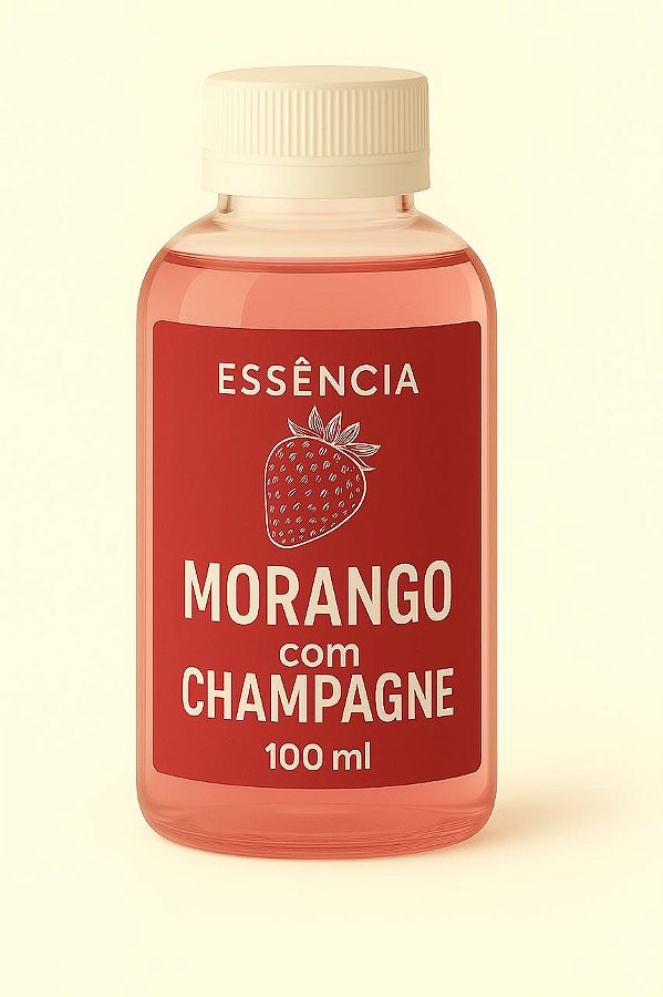 ESSÊNCIA MORANGO & CHAMPAGNE 100ml