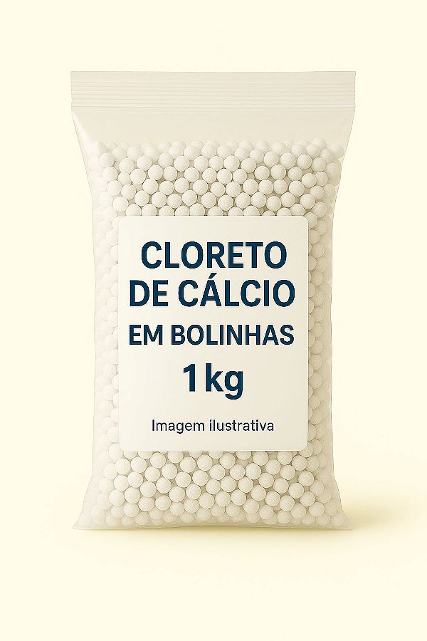 CLORETO DE CÁLCIO EM BOLINHAS 1kg
