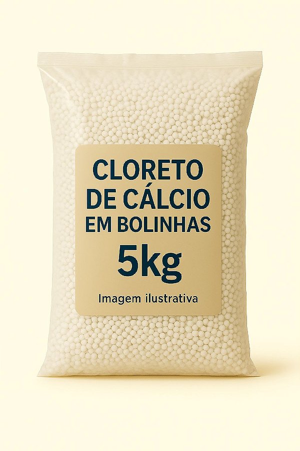 CLORETO DE CÁLCIO EM BOLINHAS 5kg